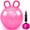 Pink, variant on Hurtle 18" Glitter Hopper Ball for Kids – Bouncy Ball with Handles, Air Pump & Cones, Indoor & Outdoor Active Play, Balance Training Toy (Blue)