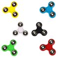 thumbnail image 5 of Tri Triángulo Fidget dedo de la mano Spin Spinner Widget Enfoque de juguete EDC Pocket Desktoy Abanopi Amarillo, 5 of 5