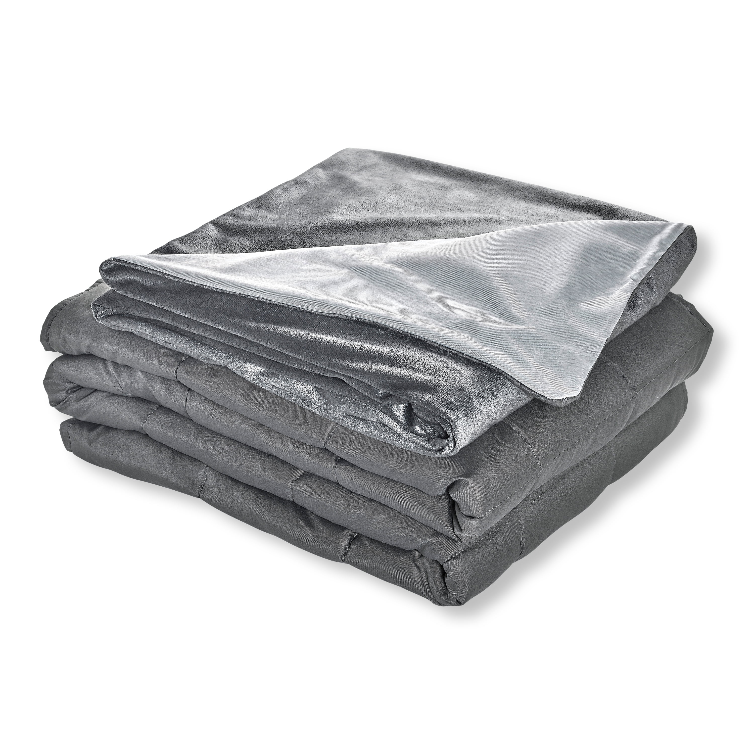 Tranquility 15lb Cooling Weighted Blanket, Griffon Gray
