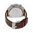thumbnail image 3 of DZ4340 Chronograph Overflow Dark Brown Leather Strap Watch, 3 of 3
