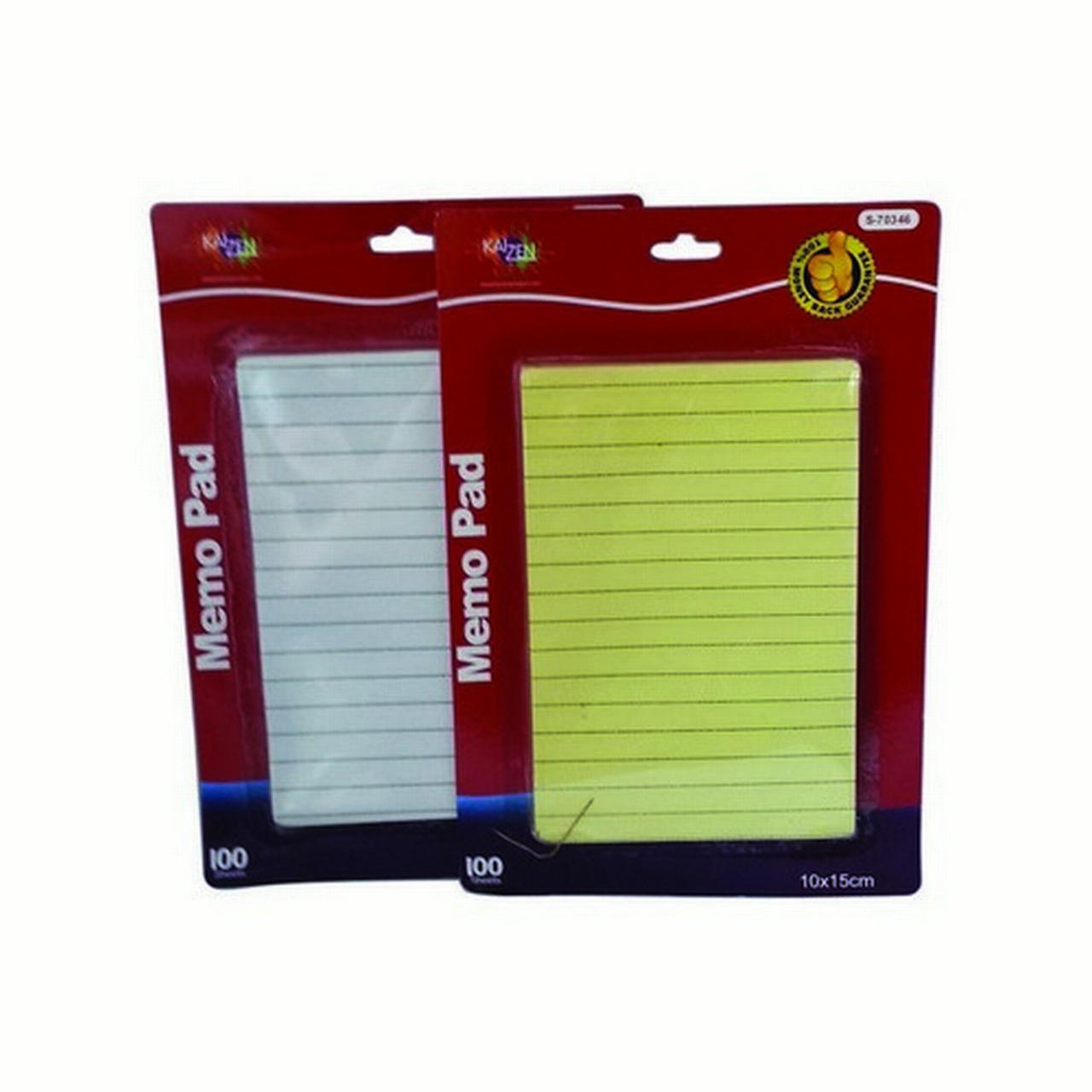 48/Pack Memo Pad 4 X 6