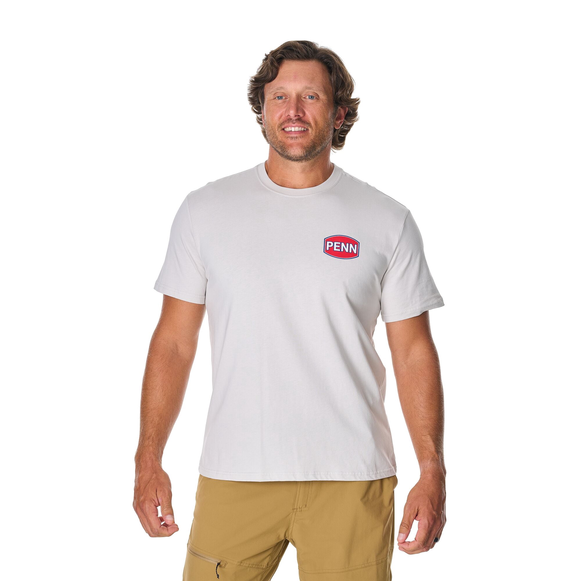 PENN Premium Short Sleeve T-Shirt, Glacier Grey, Size XXL