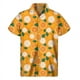thumbnail image 4 of Camisa hawaiana con estampado 3D de fruta del dragón y naranja y plátano para hombre, blusa hawaiana de manga corta con solapa y botones para playa de verano, 4 of 5