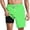 Green#36, variant on YOIAVAIOY Mens Swim Trunks with Compression Liner 5 Inch, Quick Dry Bathing Suit with Zipper Pockets Swim Shorts Green M
