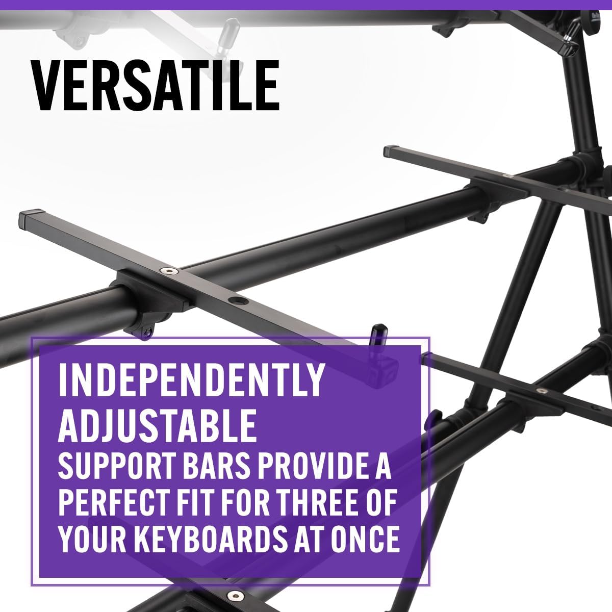 On-Stage KS7903 3-Tier A-Frame Keyboard Stand
