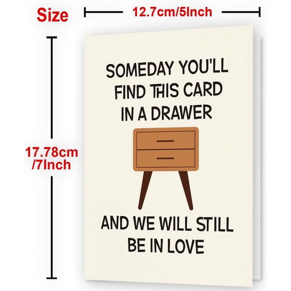 Funny Birthday Card & Gifts for Husband Boyfriend Him, Happy Anniversary Card & Gifts, Valentine Day