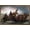 Bronze Framed Version, variant on Washington Crossing the Delaware Wall Poster with Push Pins, 22.375" x 34"