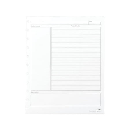 UPC: 0718103140270 | Staples Premium Arc Notebook System Refill Paper 8.5×11 50 Sh College Rule Whi 886407