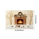 thumbnail image 3 of Christmas Holiday Embroidery Style Non-Slip Absorbent Kitchen Floor Mat, Washable Indoor Doormat for Entryway Bathroom Laundry Room Decor, 3 of 6