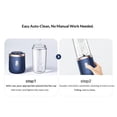 thumbnail image 5 of Portable Blender, Personal Blender USB Rchargeable, Mini Blender for Shakes and Smoothies, 400ML Portable Fruit Veggie Juicer Cup With 6 Blades and Travel Lid, Handheld Blender (Only juicer), 5 of 5