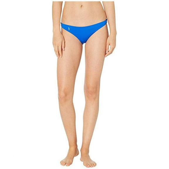 Polo Ralph Lauren COBALT Modern Solids Devin Hipster Swim Bottom, US Medium