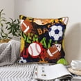 thumbnail image 6 of Kll Balls Decorative Throw Pillow Covers Velvet Soft For Couch Sofa Bedroom Living Room Outdoor -20"X20", 6 of 8