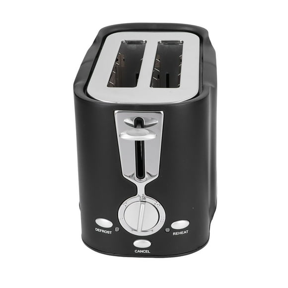 Unbranded 4-Slice Toaster, Stainless Steel with Bread Crumb Box and Knob Operation