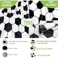 thumbnail image 6 of Soccer Blanket, Soccer Gifts for Boys Girls Soccer Lovers, Soft Throw Blanket for Kids Toddlers Teens Soccer Decor for Bedroom - Inch Soccer, 6 of 6