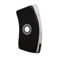 thumbnail image 1 of Almencla Curved Kick Pad Punching Bag Foot Target for Exercise Competition Practicing Black White, 1 of 8