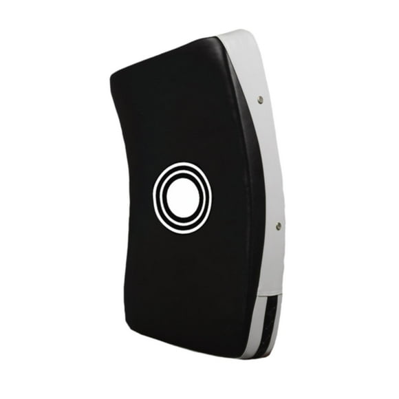 Almohadilla de patada curva perfecl para entrenamiento de boxeo negro 56 cm x 38 cm x 12 cm