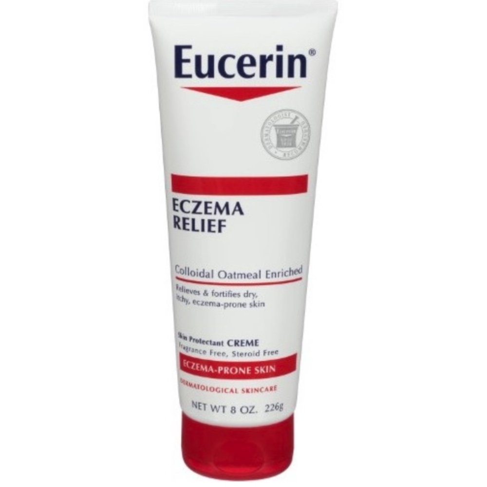 4 Pack Eucerin Eczema Relief Body Creme 8 oz