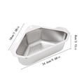 thumbnail image 2 of Escurridor de platos enrollable de gran tamaño, soporte para platos de cocina, rejilla de secado ajustable con ventosa, colador de acero inoxidable para cocina, 2 of 5