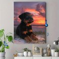 thumbnail image 4 of Qisvanset Detailed Realistic Cat Portrait Canvas Print 12x16 Inch Cat Lover Decor, 4 of 8