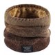 thumbnail image 1 of Bufanda de punto de lana para mujer, bufanda de terciopelo cálida de invierno para hombre, cuello personalizado con degradado grueso para pareja, 1 of 6