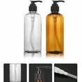 thumbnail image 5 of OUNONA  6 Pcs Clear Pressure Bottle Set Refillable Soap Dispenser Lotion Travel, 5 of 8