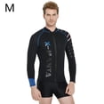 thumbnail image 2 of Traje de neopreno Top Top Thermeed Thermal Chaqueta de buceo Perrero solar Traje de surf Traje de baño para aeróbicos de agua Piragüismo Surfing Kayak Negro M 3mm Inevent OD003697-01, 2 of 7