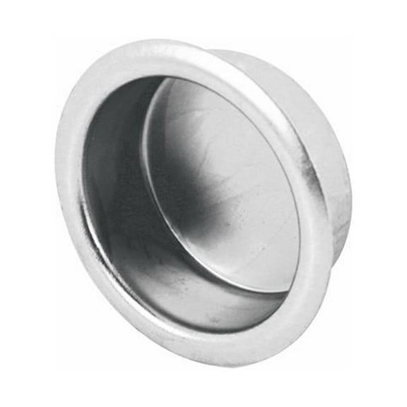 Prime-Line N 7200 Sliding Closet Door Finger Pull, Nickel Plated, 4-Pk. - Quantity 6