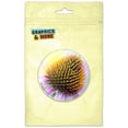 thumbnail image 1 of Cone Flower Pinback Button Pin Badge, 1 of 2