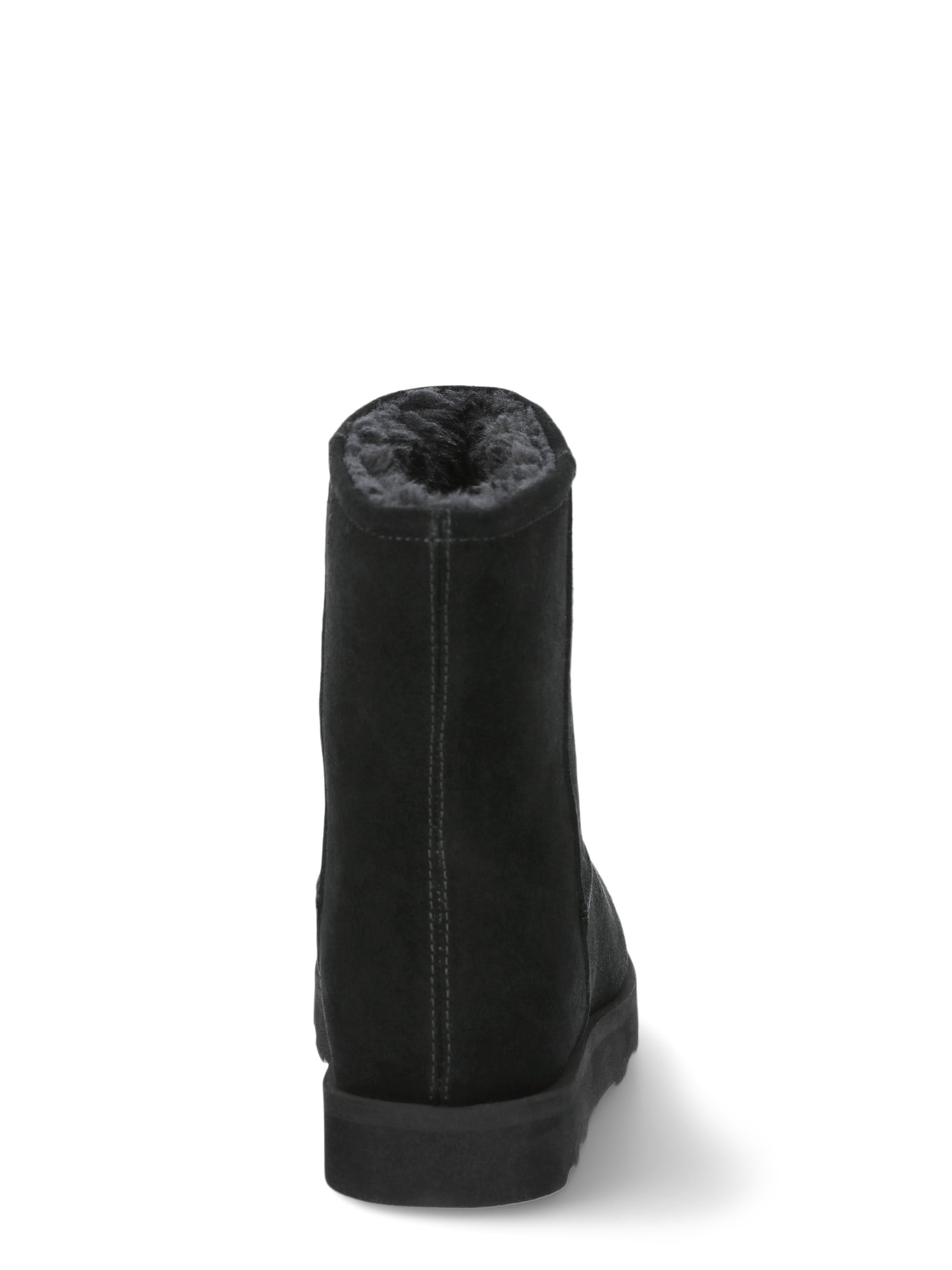 Time and Tru Women's Genuine Suede Cozy Boots