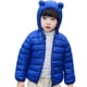 thumbnail image 4 of Gibobby Abrigos de invierno para bebés y niñasAbrigo cálido para niños al libre a de viento para bebés, chaqueta para niños pequeños con capucha, abrigo (Azul, 2-3 Años), 4 of 4