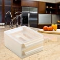 thumbnail image 6 of Tongina Egg Tray, Space Saving Kitchen Egg Box, 30 Grid Double Layer Type Egg Storage Rack for Fridge Refrigerator Kitchen Table Home Cream, 6 of 8