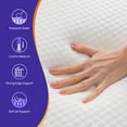 thumbnail image 3 of XF XINFENG Gel Memory Foam California King Mattress - 6" Medium-Firm, Pressure-Relieving & Cool Sleep, CertiPUR-US Certified, Bed-in-a-Box (California King Size), 3 of 7