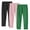 Green, variant on ZACPNCV 3PC Toddler Girls Leggings Pants Full Length Cotton Basic Leggings Stretchy Soft Leggings Tights Pants Green 9-10 Years