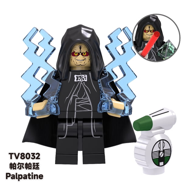 TV6105 Palpatine Ahsoka Mace Windu Clone Commander Trooper Purge Luke Skywalker Mini Space Wars Figura Bloques De Construcción Juguetes Para Niños