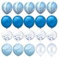 thumbnail image 3 of Fijaron de Látex Yuyangstore conjuntos de globos de ágata confeti 20pcs, 3 of 7