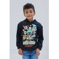 thumbnail image 2 of LOONEY TUNES Marvin the Martian Little Boys Fleece Pullover Hoodie Black 7-8, 2 of 4
