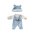 thumbnail image 3 of JJBNSH Baby Doll Clothes for Toddlers Soft Cute Doll Girl Clothes 30cm/12in Doll Clothes Simulation Doll Clothes Toy Gift Puzzle Play House, 3 of 5