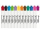 thumbnail image 2 of Marcador a Base de Agua Plimones Acuacolor Punta Cincel Estuche 12 Piezas Colores Surtidos 1799325, 2 of 2