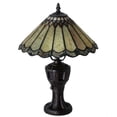 thumbnail image 4 of 224113 Meyda 17" High Carousel Jadestone Table Lamp, 4 of 5