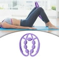 thumbnail image 4 of Leg Massager Roller Handheld Massage Tool for Thigh Calf Elbow Yoga violet, 4 of 7