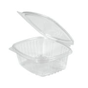 Genpak AD12 Clear Hinged 12 Ounce Container - 200 / CS