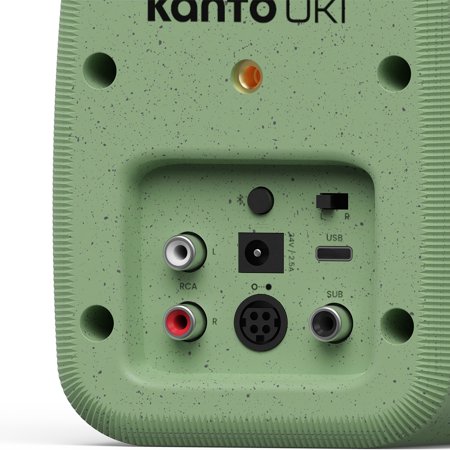 Kanto Audio コンパクトデスクトップアクティブスピーカー UKI SAGE USB-C Bluetooth RCA接続