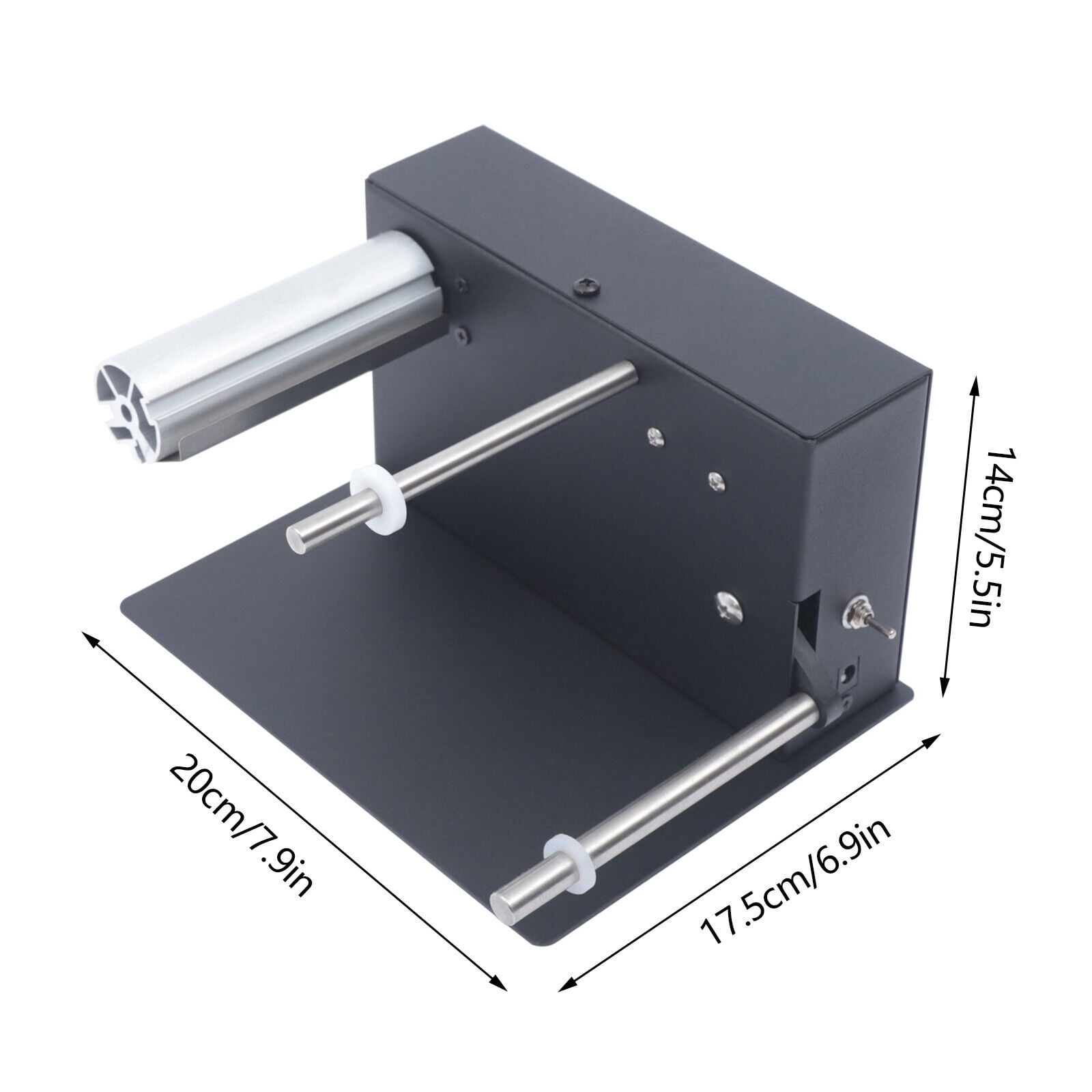 Automatic Label Rewinder Rewinding Machine Two-Way Rewind Automatic Label Dispenser 180mm Label Winder Rewinder 110V