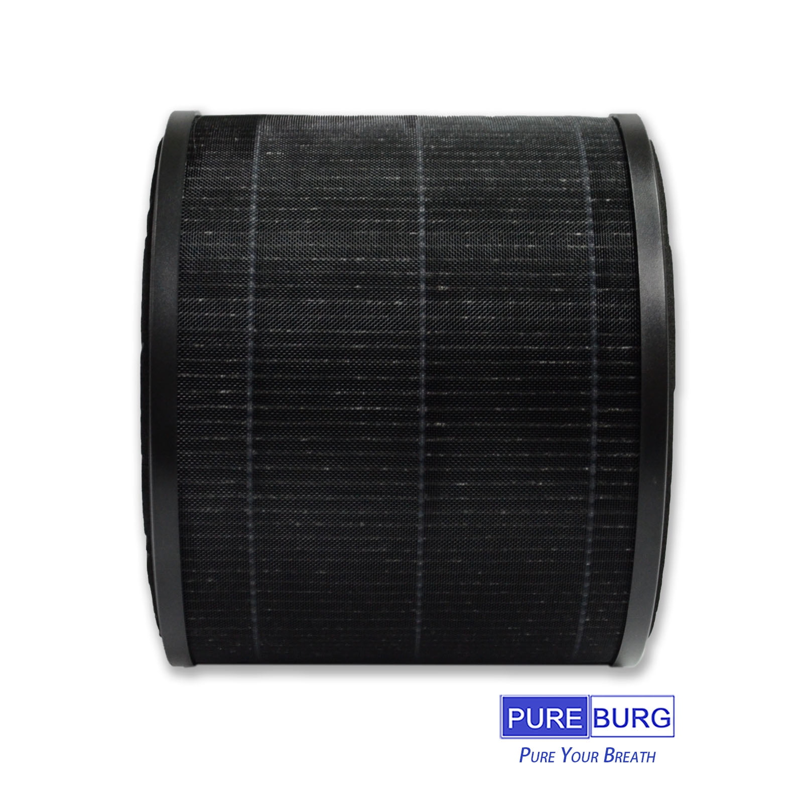 PUREBURG 2-Pack Replacement True HEPA Filters Compatible with AirExpect & AirExtend Air Purifiers JL-AP-TB01,H13 3-Stage Filtration Activated carbon Air Clean Voc Dust Odor Smoke PM2.5