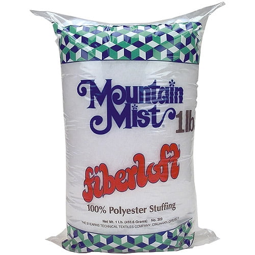Mountain Mist Fiberloft Polyester Stuffing - 16 Oz. - Walmart.com - Walmart.com