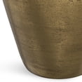 thumbnail image 5 of Simpli Home Cavan Contemporary 17 inch Wide Metal Side Table in Antique Brass, 5 of 6