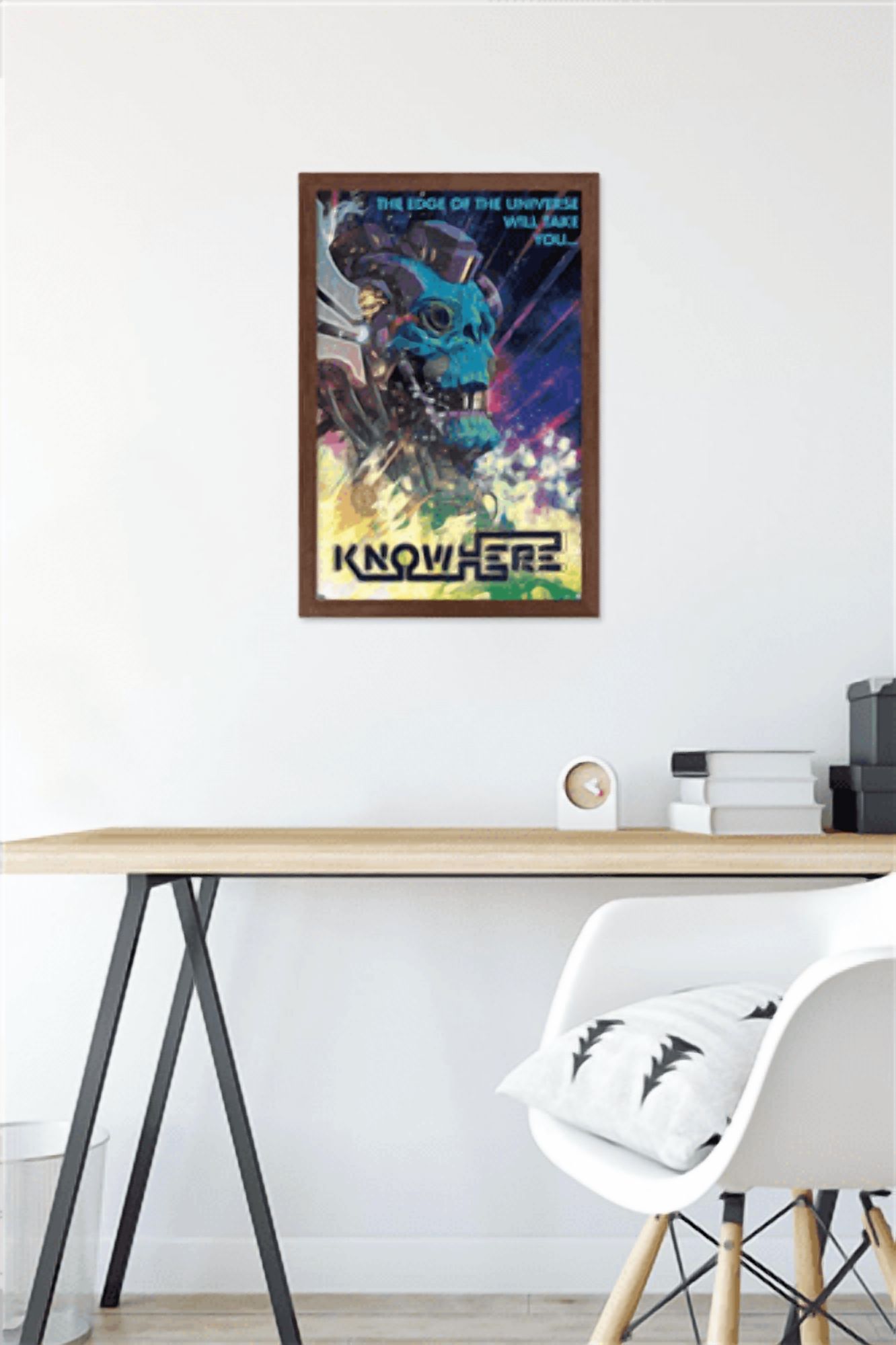 Marvel: Hero Lands - Knowhere Wall Poster, 14.725" x 22.375" Framed