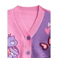 thumbnail image 3 of Care Bears Button Down V Neck Cardigan with Long Sleeves, Sizes XS-XL, 3 of 3
