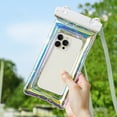 thumbnail image 2 of Waterproof Phone Case Universal Waterproof Phone Pouch with Lanyard Pvc Touchscreen Case for Beach Kayaking Swimming Leakproof Floating Cell Phone Dry, 2 of 8