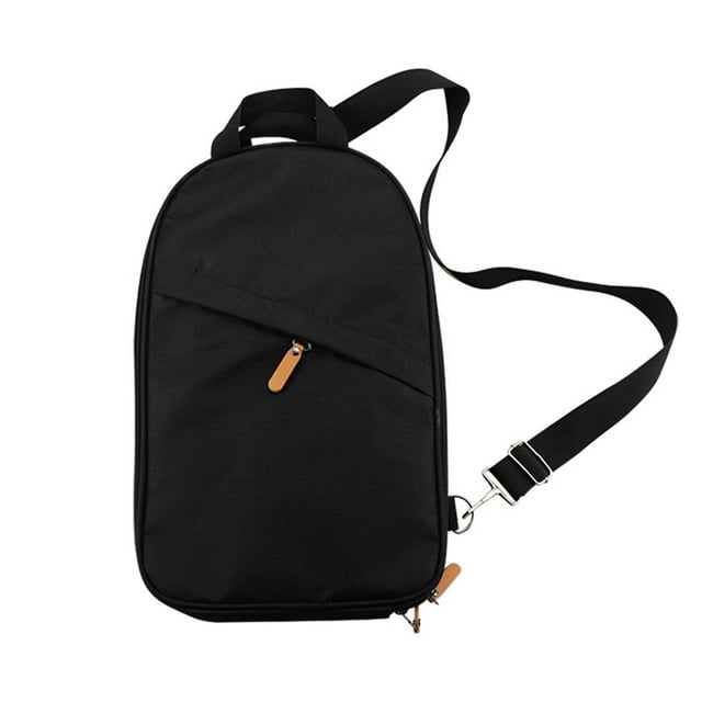 Picnic Bag Solid Color Wear-resistant Waterproof Shoulder Picnic Tableware Storage Bag for Camping